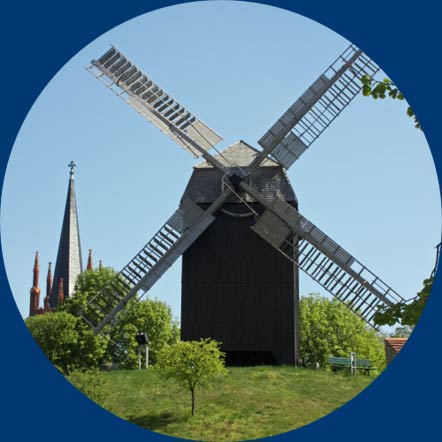 Bockwindmühle in Werder/Havel